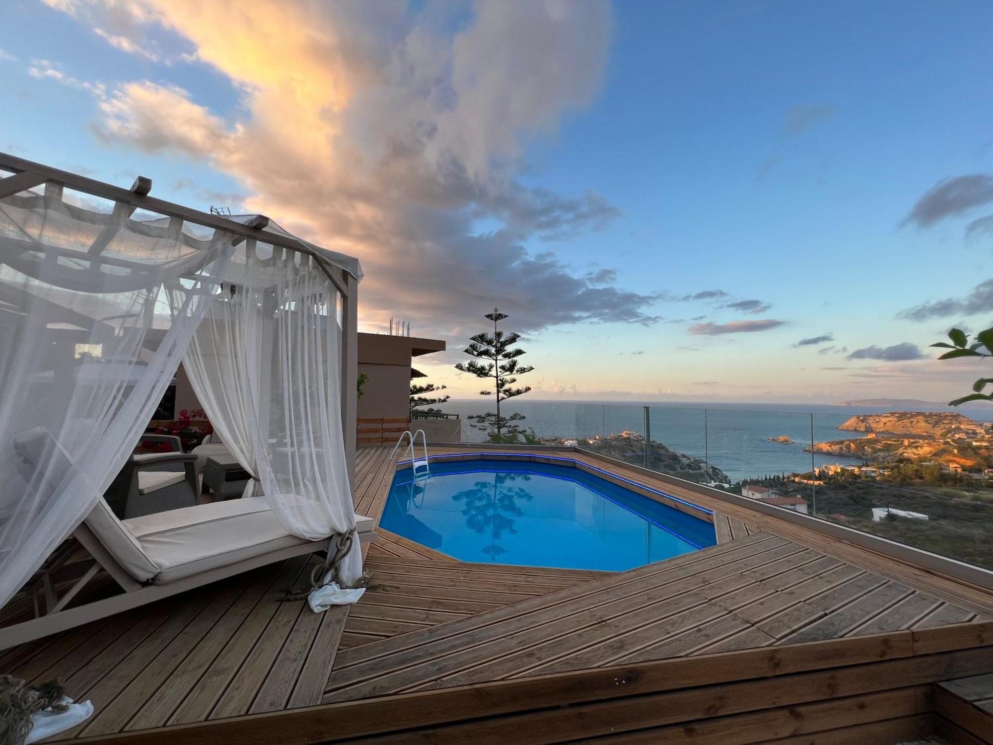 Apartament Golden View Agia Pelagia Zewnętrze zdjęcie
